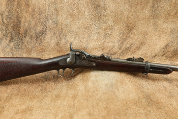 Springfield Model 1873 Cavalry Carbine .45-70 Government 22&rdquo; Trapdoor Single Shot Rifle MFD 1884