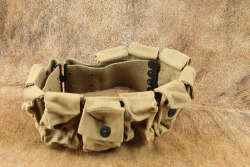 CANFIELD COLLECTION US Army WW1 Mills M-1910 Khaki Medical Corpsman Belt 1917 - 2