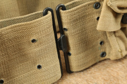 CANFIELD COLLECTION US Army WW1 Mills M-1910 Khaki Medical Corpsman Belt 1917 - 5