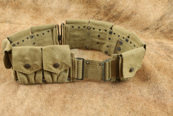 CANFIELD COLLECTION US Army Pre-WW1 Rimless & Rimmed Eagle Snap Springfield M-1910 Cartridge Belt - 3