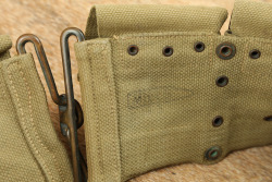 CANFIELD COLLECTION US Army Pre-WW1 Rimless & Rimmed Eagle Snap Springfield M-1910 Cartridge Belt - 5