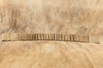 CANFIELD COLLECTION US Army Spanish-American War .30-40 Krag Blue Ticked Khaki Cartridge Belt