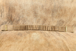 CANFIELD COLLECTION US Army Spanish-American War .30-40 Krag Blue Ticked Khaki Cartridge Belt