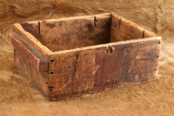 CANFIELD COLLECTION US Army Pre-WW1 Frankford Arsenal .30-03 Springfield Wooden Cartridge Crate 18" x 13" x 6"