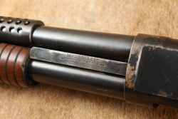 Martially Marked US WWI Winchester Model 1897 Trench Gun Solid Frame 12 GA Pump Shotgun Ca. 1918 C&R - 24