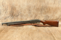 Late War Factory Parkerized WWII Winchester Model 12 Trench Gun 12 GA Pump Shotgun, Ca. 1945 C&R - 6
