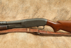 Late War Factory Parkerized WWII Winchester Model 12 Trench Gun 12 GA Pump Shotgun, Ca. 1945 C&R - 8