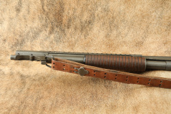 Late War Factory Parkerized WWII Winchester Model 12 Trench Gun 12 GA Pump Shotgun, Ca. 1945 C&R - 13