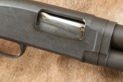 Late War Factory Parkerized WWII Winchester Model 12 Trench Gun 12 GA Pump Shotgun, Ca. 1945 C&R - 18