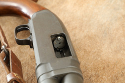 Late War Factory Parkerized WWII Winchester Model 12 Trench Gun 12 GA Pump Shotgun, Ca. 1945 C&R - 21