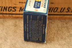 CANFIELD COLLECTION US Army WW2 U.S. PROPERTY Peters 12 GA. 00 Buckshot 20x Boxes of 25x Shells in Wooden Cartridge Crate 15" x 9" x 9" - 5