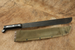 CANFIELD COLLECTION US Army Vietnam Ontario M-1942 Jungle Machete & WW2 Avery Sheath