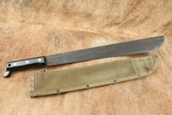 CANFIELD COLLECTION US Army Vietnam Ontario M-1942 Jungle Machete & WW2 Avery Sheath - 2
