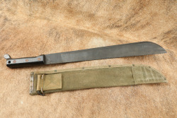 CANFIELD COLLECTION US Army Vietnam Ontario M-1942 Jungle Machete & WW2 Avery Sheath - 6