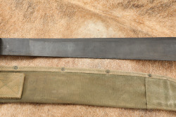 CANFIELD COLLECTION US Army Vietnam Ontario M-1942 Jungle Machete & WW2 Avery Sheath - 8