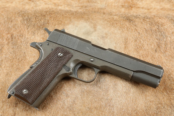 WWII Remington Rand 1911A1 .45 ACP 5&rdquo; Semi-Automatic Pistol C&R MFD 1944