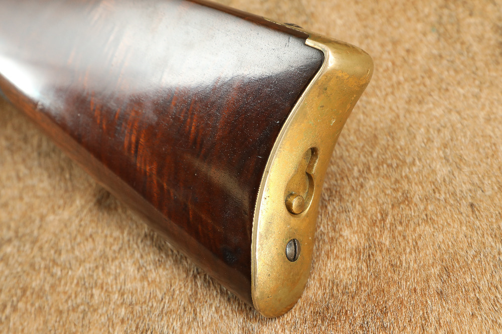 Factory Engraved Winchester 1866 Gold & Nickel Checkered .44 Henry