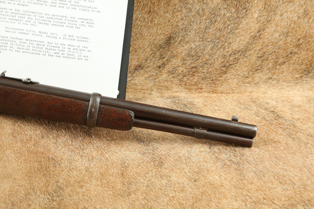 Winchester Model 1873 Trapper Carbine Nickel 15 .32-20 WCF Lever