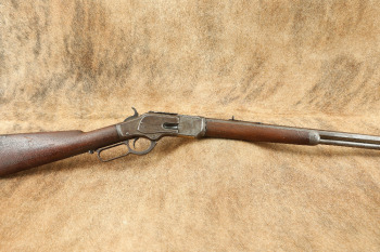 Winchester Model 1873 24" Octagonal .32-20 WCF Lever Action Rifle, MFD 1886 Antique