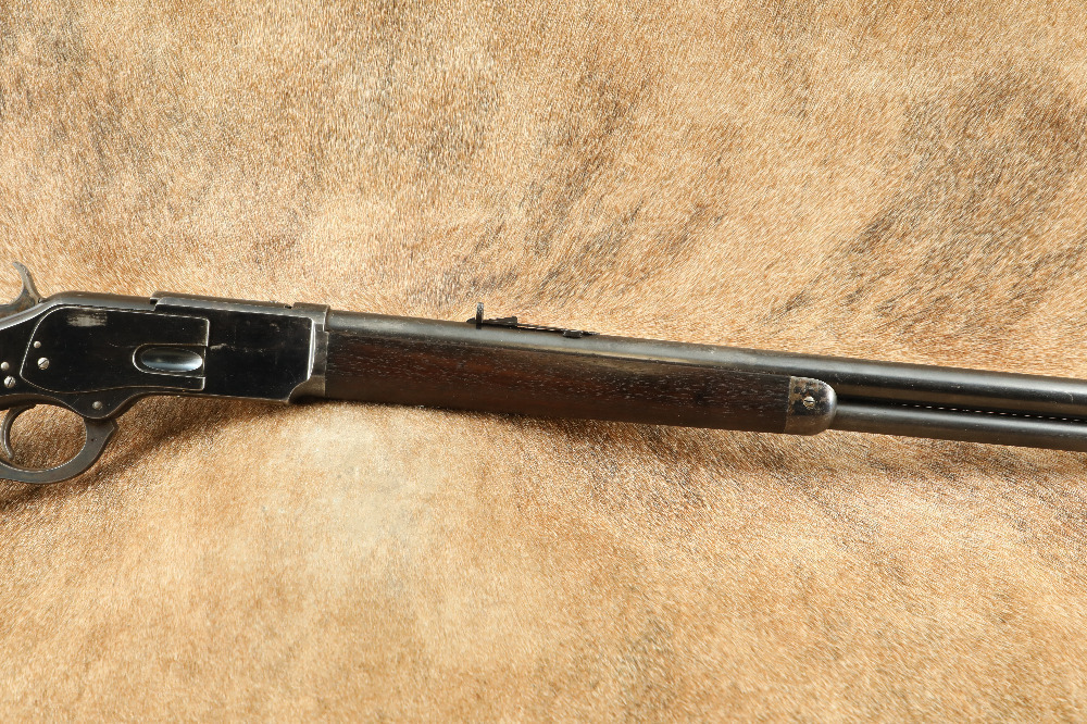 British Proofed Early Winchester 1st Model 1873 24 Round .44-40