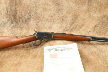 Gorgeous Winchester Model 1892 .32-20 WCF 24&rdquo; Octagonal Lever Action Rifle, MFD 1905 C&R