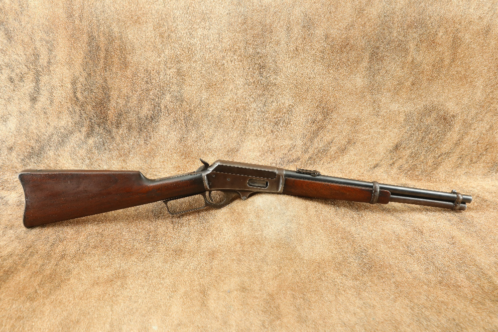 マリンベル（アンティーク） Rare Marlin Model 1893 Grade B Trapper Carbine 15 .32-40 Lever