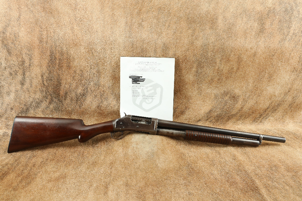 Winchester Model 1897 12 Gauge 20 1/8 Barrel Pump Action Solid