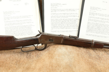 Winchester Model 1892 Trapper Baby Carbine 15" .44-40 WCF Lever Action Rifle, ATF Exempt, 1928 C&R