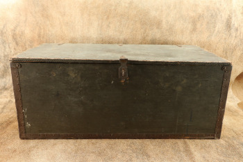 CANFIELD COLLECTION US Army WW2 Enlisted Man's Wooden Footlocker 1943 32" x 16" x 13"