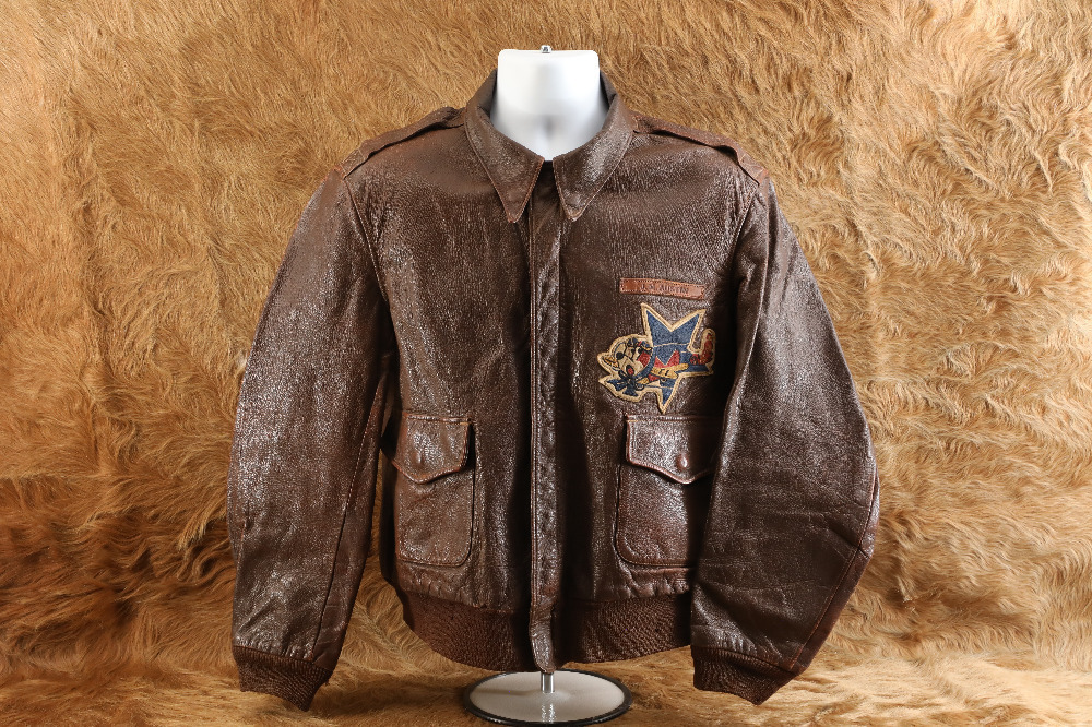 US Army AAF WW2 5th Tow Target Squadron Chenille Badged I. Spiewak