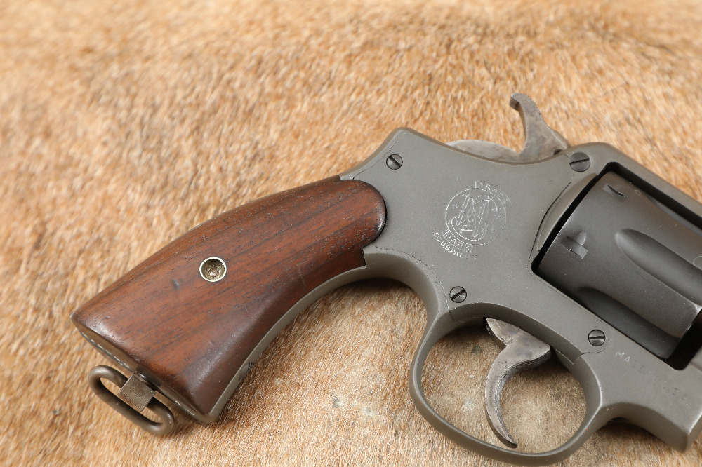 WWII U.S. Military Smith & Wesson Victory Model 2” Parkerized .38