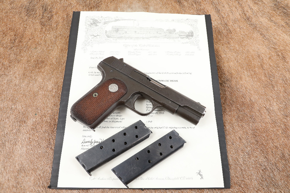 WWII U.S. Property Marked Colt Model 1903 .32 ACP Semi-Automatic