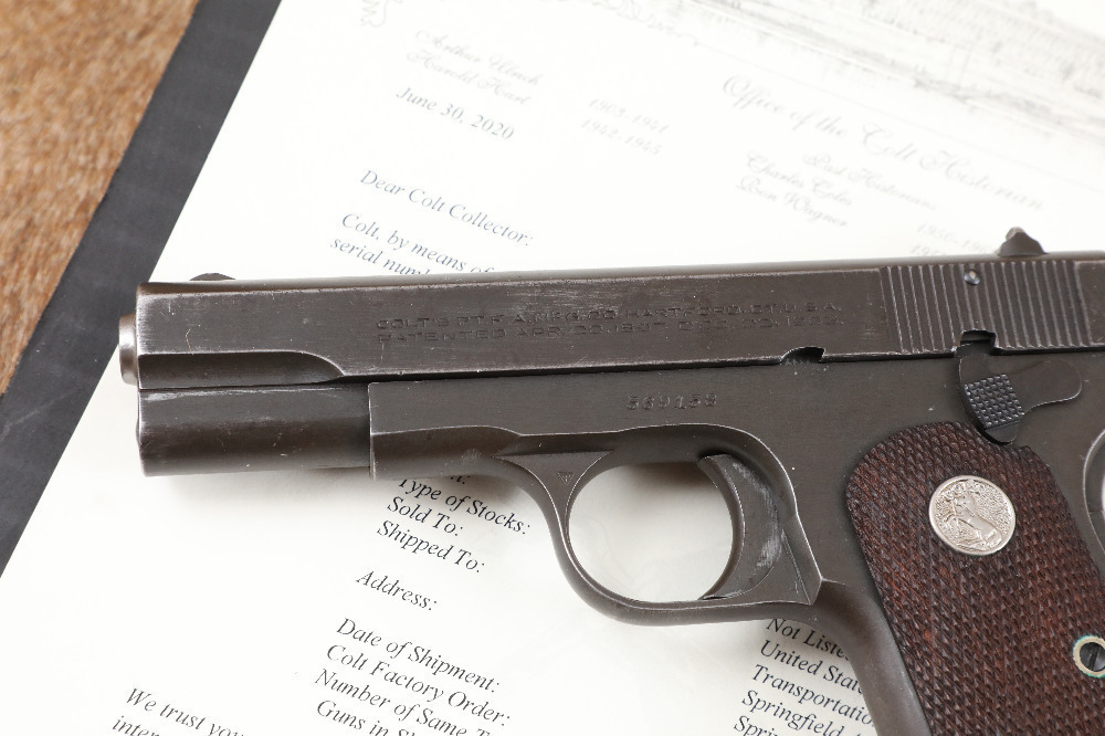 WWII U.S. Property Marked Colt Model 1903 .32 ACP Semi-Automatic