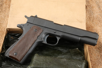 US Army WW2 Union Switch & Signal US&S DuLite Model 1911A1 .45 ACP 5" Semi-Auto Pistol 1943 C&R