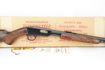 Winchester Model 61 Magnum Special Deluxe Pump Action Rifle & Box