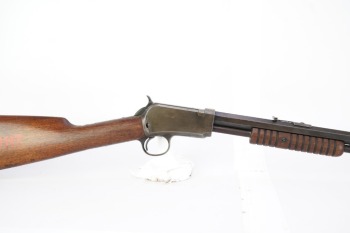 Pre-War Winchester Model 90 Pump Action Gallery Gun, With Clamp Rings & Tether