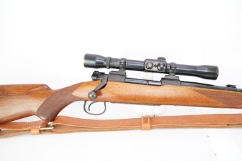 Pre-64 Winchester Early Model 54 Bolt Action Rifle & Scope