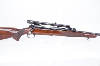 Pre-64 1948 Winchester Model 70 G7004C .30-06 Rifle & Weaver Scope