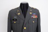 Decorated U.S. Army 155th Support Battalion Warrant Officer Dress Uniform Jacket - 2