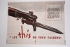 Newsmap Overseas edition Original U.S. WWII Double Sided Poster "Let This Do Your Talking!" - 3