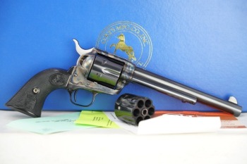 5 1/2" 1998 Colt Custom Shop Single Action Army .45 Colt & Auto Revolver & Box
