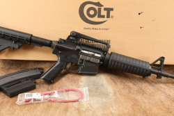 Colt German Walther Made M4 Carbine .22 LR 16" Semi-Auto Rifle & Box - 30