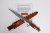 Desirable Randall Model 13 Arkansas Toothpick Custom Knife & Original Sheath