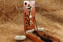 Antique Early 1900s "N.Y. City Approved" Traveling Apothecary Scale - 6