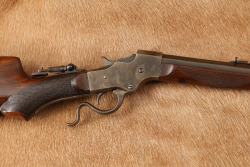 Stevens Model 44 Ideal Range 26&rdquo; .25 RF Single Shot Pivot Block Rifle & Swiss Stock, 1896-1916 C&R - 4