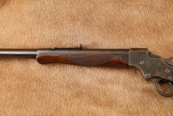 Stevens Model 44 Ideal Range 26&rdquo; .25 RF Single Shot Pivot Block Rifle & Swiss Stock, 1896-1916 C&R - 9