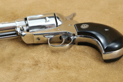 Ruger Vaquero Model 00510 4 5/8" Stainless .45 Colt Single Action Revolver, MFD 2002 - 12