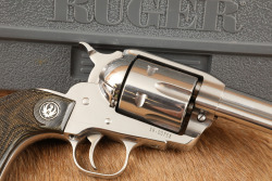 Ruger New Model Vaquero 5 1/2" .44 Mag Stainless Single Action Revolver & Box, MFD 2003 - 4