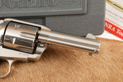 Ruger New Model Vaquero 5 1/2" .44 Mag Stainless Single Action Revolver & Box, MFD 2003 - 5