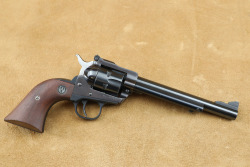 Ruger Single Six Blue 6 1/2&rdquo; .22 LR & WMR Single Action Convertible Revolver, MFD 1980